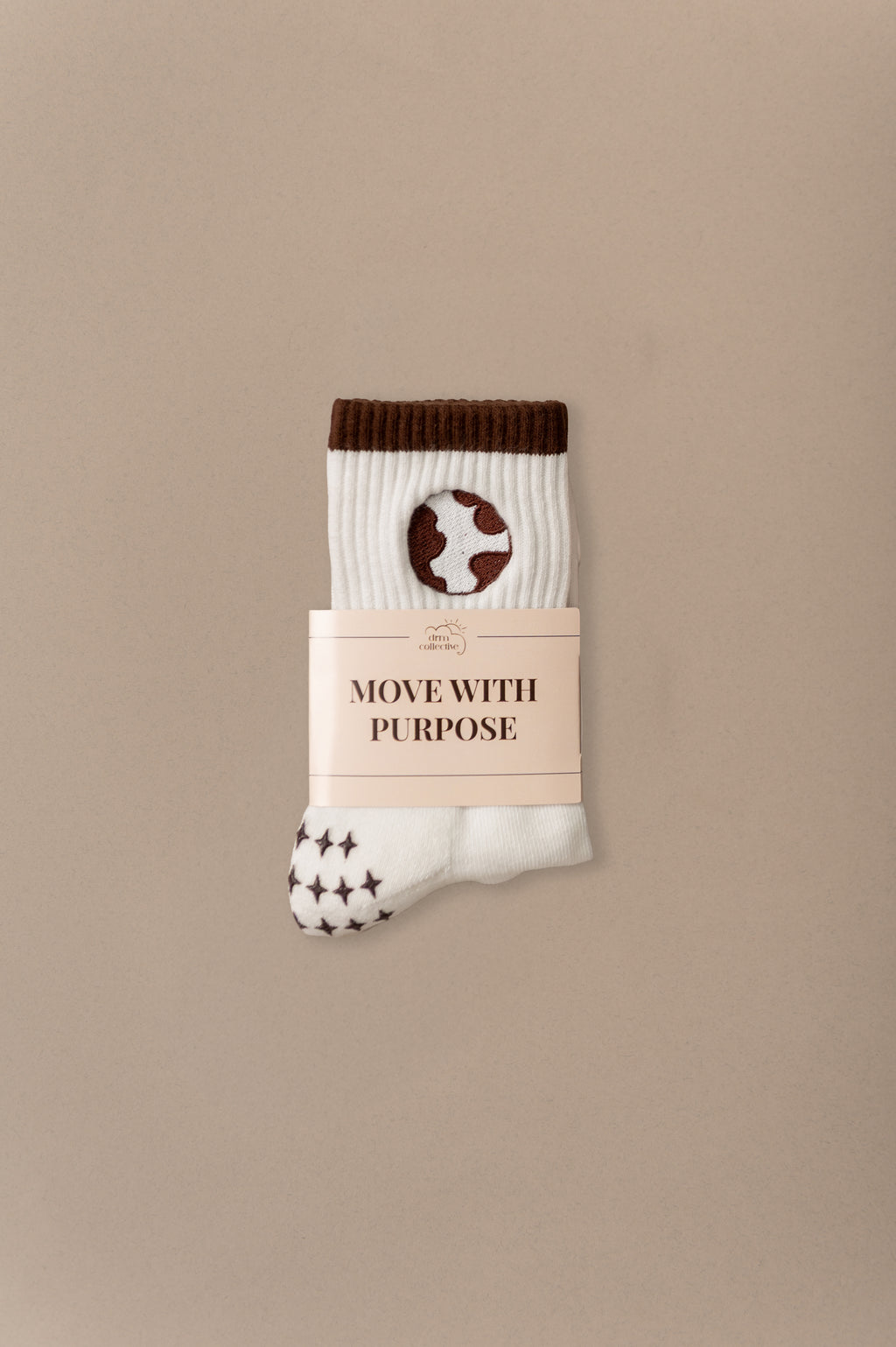 Earth Grip Socks in Off-White