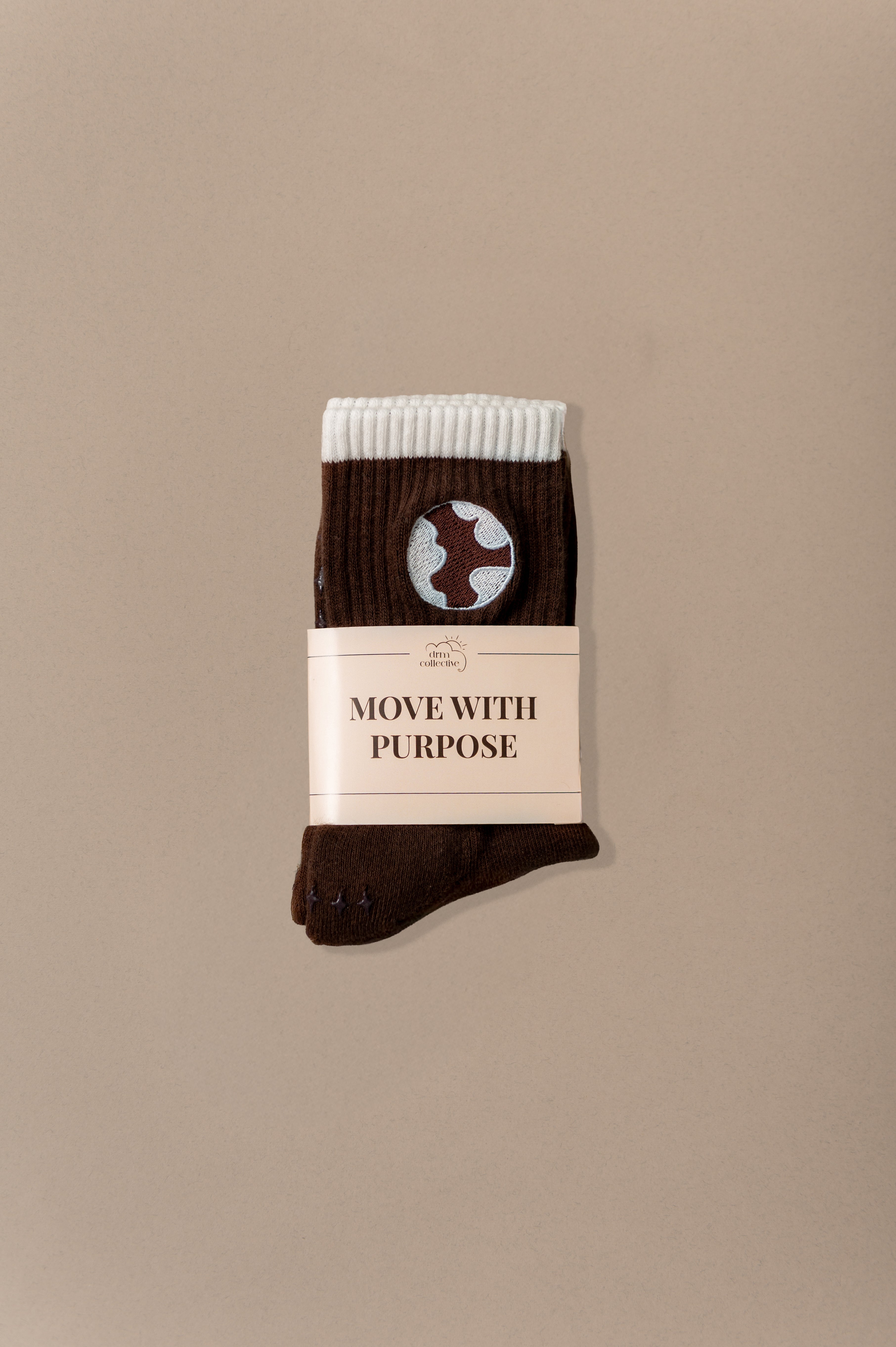 Earth Grip Socks in Espresso