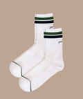 Performance Running Socks in Green [2 Pairs]